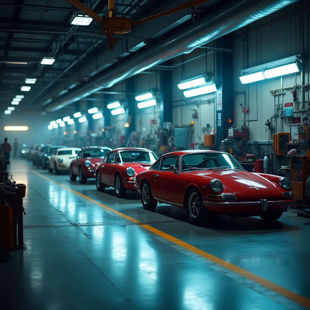 Línea temporal de evolución automotriz